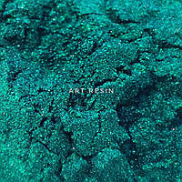 Пигмент перламутр премиум Art Resin "DEEP emerald" #735 для техник ResinArt. Уп. 10 мл