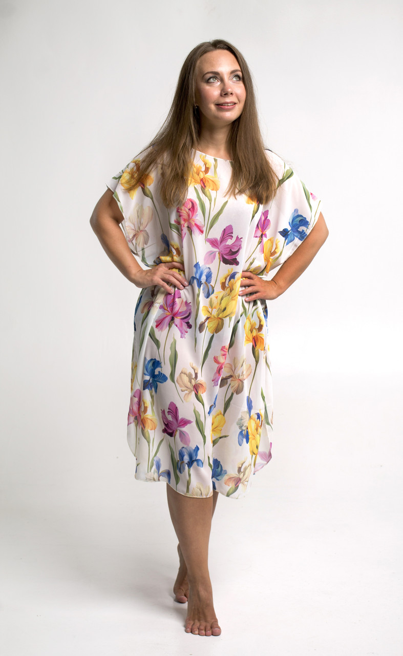 Тунка літня шифонова жіноча парео Касабланка, фото 1