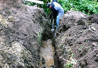 Монтаж дренажної системи в погребі