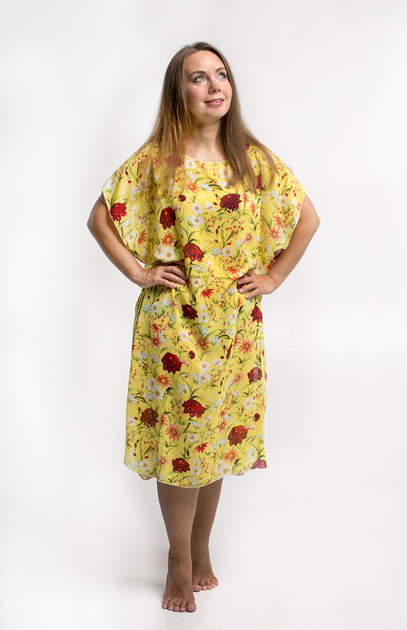 Тунка літня шифонова жіноча парео Касабланка, фото 1