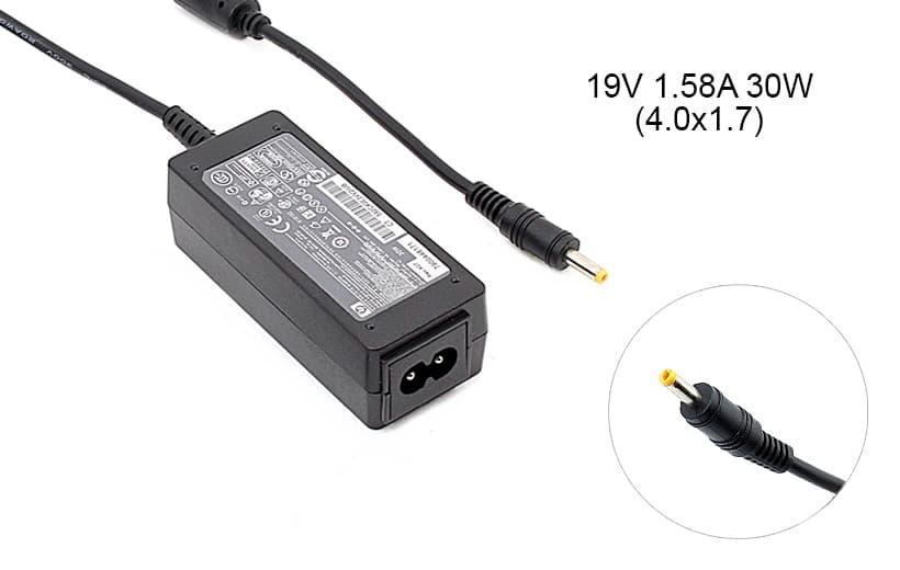 Блок живлення до ноутбука HP 19v 1.58a 30w 4.0x1.7mm (A class) 1 день гар.
