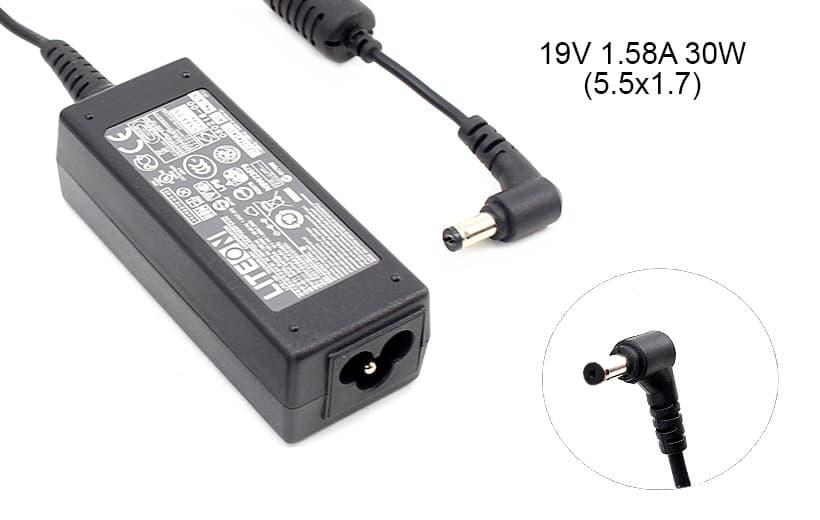 Блок живлення до ноутбука Dell 19v 1.58a 30w 5.5x1.7mm (Як оригінал) 1 день гар.