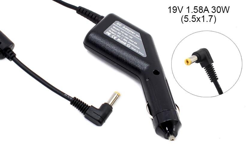 Блок живлення до ноутбука Dell 19v 1.58a 30w 5.5x1.7mm (A class (Авто)) 1 день гар.