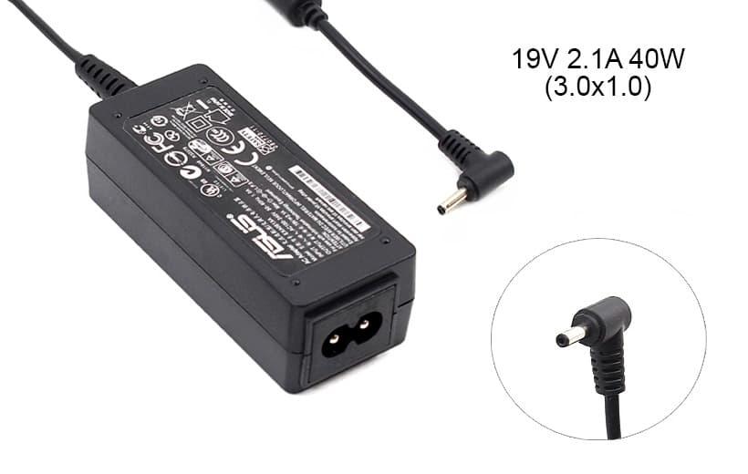 Блок живлення до ноутбука Asus 19v 2.1a 40w 3.0x1.0(0.9 /1.1)mm (B class) 1 день гар.