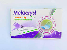 Melacryst (Мелакрест) - пластирі від безсоння з мелатоніном
