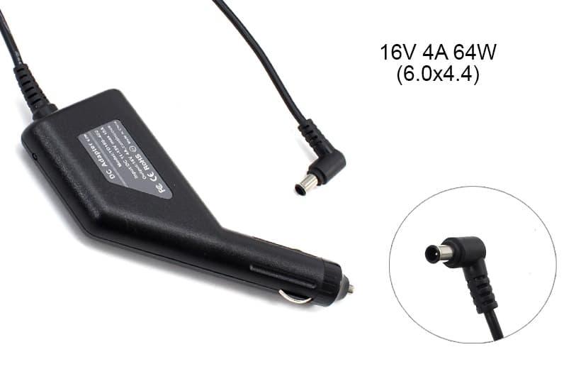Блок живлення до ноутбука Fujitsu 16v 3.5a 56w 6.0x4.4 or 6.5x4.0mm (+pin) (A class (Авто)) 1 день гар.