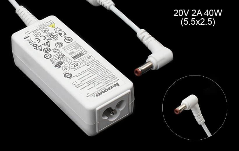 Блок живлення до ноутбука Lenovo 20v 2a 40w 5.5x2.5mm (Як оригінал) 1 день гар.