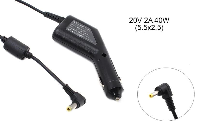 Блок живлення до ноутбука Lenovo 20v 2a 40w 5.5x2.5mm (A class (Авто)) 1 день гар.