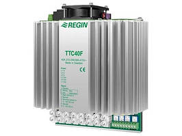 TTC40F симісторний регулятор потужності для електро-калорифера REGIN, монтаж на DIN-рейку, 40A