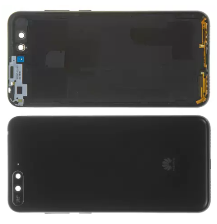 Задня панель корпусу для смартфону Huawei Y6 2018, Original PRC чорна