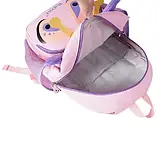 Дитячий рюкзак дошкільний і для 1 класу, портфель для дівчаток із метеликом HAMI оригінал — Рожевий, фото 6