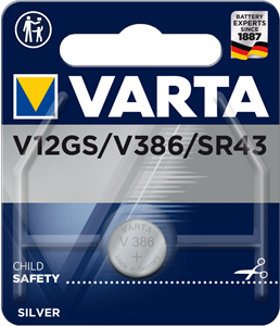 Батарейка VARTA SILVER V386 1.55V 115mAh., фото 1