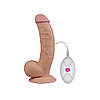 Фалоімітатор присоска з вібратором, Вигнутий фалоімітатор Faloimitator Dildo, фото 7