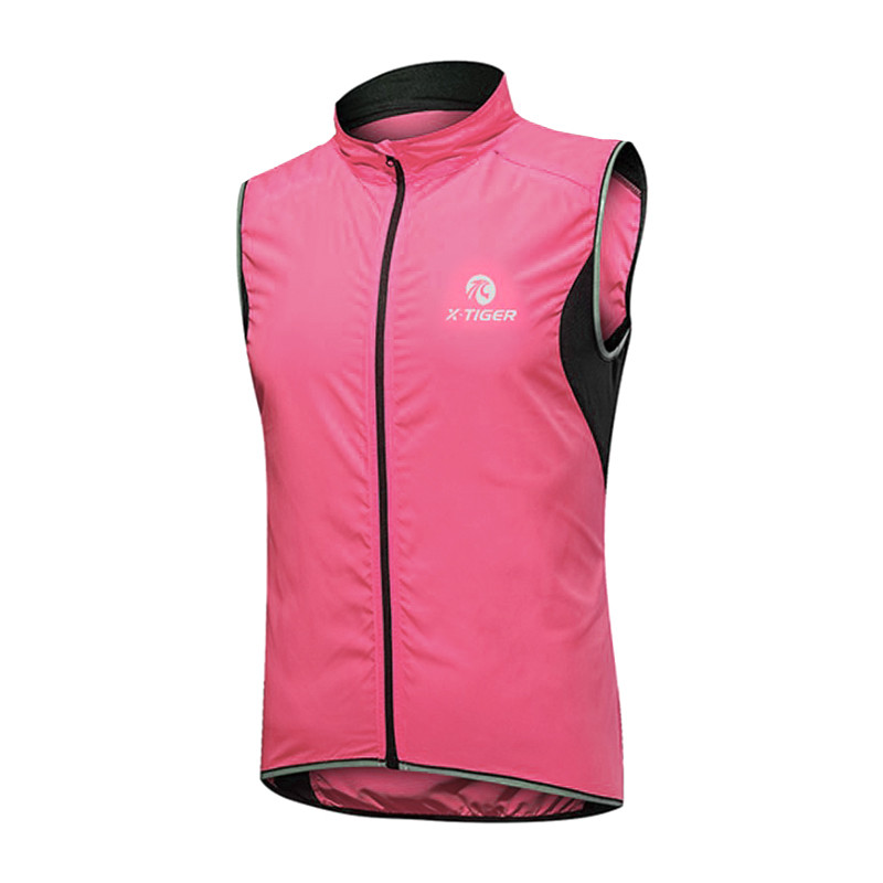 Жилет без рукавів X-Tiger XM-WGY-00103 Pink L велосипедна куртка (K-586S)