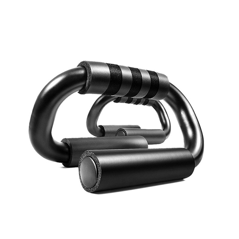 Упоры Dobetters DBT-FW02 Black для отжиманий от пола стойки тренажер для мышц рук (K-473S) - фото 1 - id-p1651740082