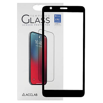 Захисне скло Acclab 3D Full Glue для ZTE Blade L9 Black