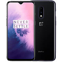 Противоударный чехол PRIMO для смартфона OnePlus 7 Black прозрачный накладка бампер надежная защита (K-99S)