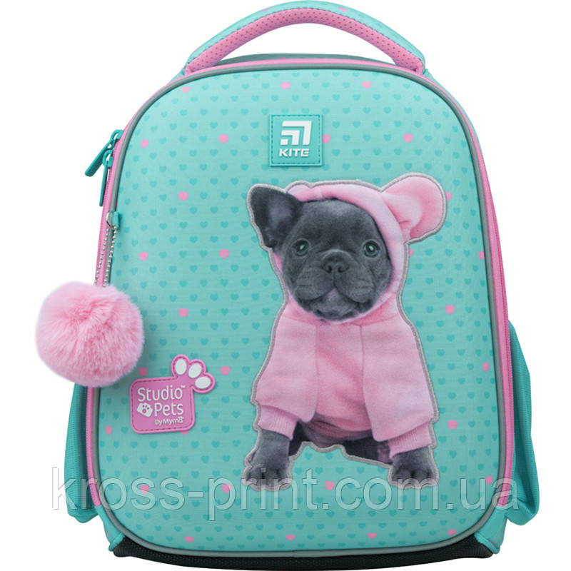 Рюкзак шкільний каркасний Kite Education Studio Pets SP22-555S-2, фото 1