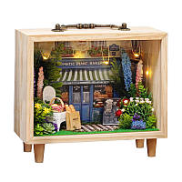 Кукольный дом DIY Cute Room K-005 Bakery конструктор в коробке для девочек (K-1663S)