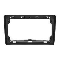 Переходная рамка 9" Lesko для автомобиля Peugeot 307 (2001-2008гг.) PE 009N Black (K-692S)