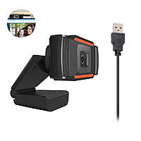 Веб камера HXSJ А-870 USB для скайпа с микрофоном (K-677S)