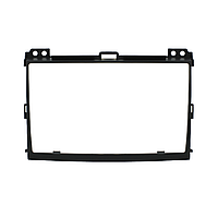 Переходная рамка 9" Lesko Black для штатной магнитолы на Toyota Prado 2002-2009гг. (6658) Тойота (K-724S)