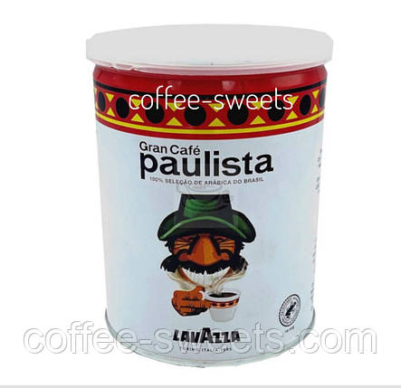 Кава мелена Lavazza Gran Café Paulista 250 г ж/б, фото 2