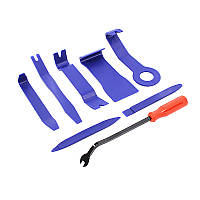 Набор инструментов съемников Lesko 235G Blue для снятия обшивки салона автомобиля (K-293S)