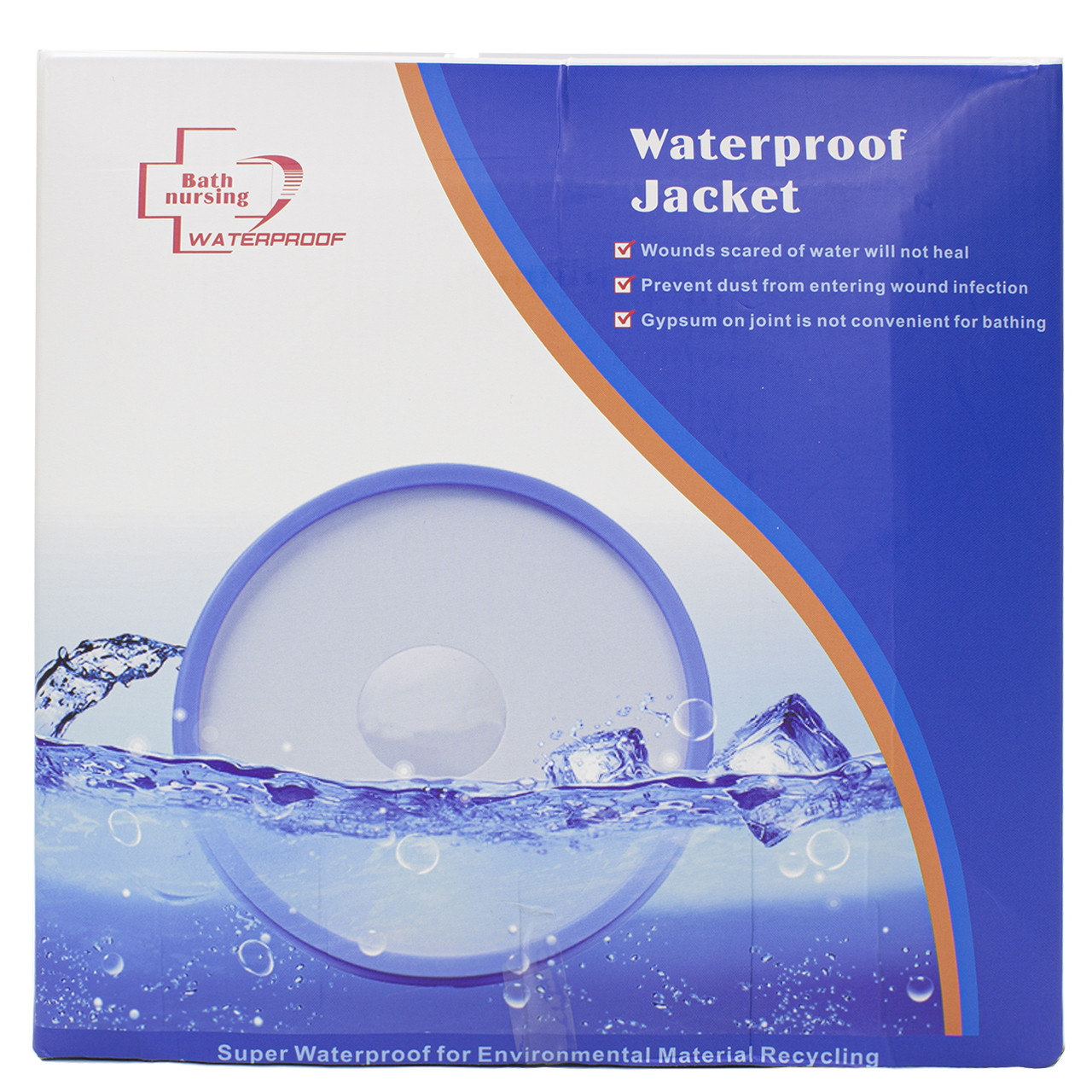 Приспособление для мытья рук Lesko JM19034 водонепроницаемый кожух для защиты травм и ран от попадания воды - фото 5 - id-p1651743167