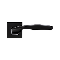 Ручка дверная межкомнатная на розетке МVМ Z-1325/E20 BLACK черная