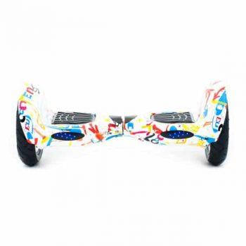 Гіроскутер Smart Balance 10.0" дюймів білий графіті, фото 2