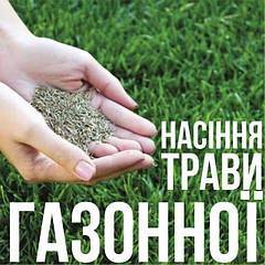 НАСІННЯ ТРАВИ ГАЗОННОЇ
