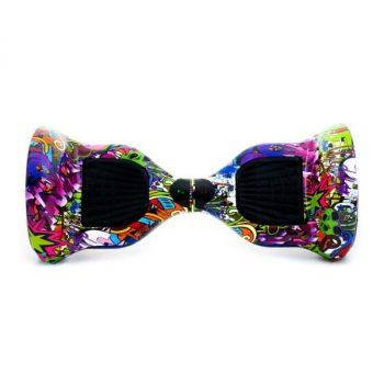 Гіроскутер Smart Balance 10.0 дюймів графіті з підсвіткою, фото 1