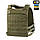 M-Tac плитоноска Cuirass QRS XL Ranger Green, фото 4