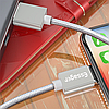 Кабель зарядний Essager USB Type A — Type-C магнітний з конектором 1 м Grey (EXCCXT-ML10), фото 3