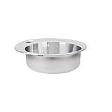 Lidz 510-D 0.6 мм Polish кухонна мийка кругла (160), фото 3