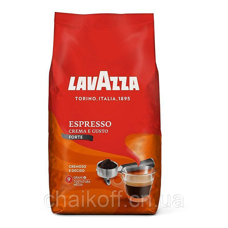 Кава в зернах Lavazza Gusto Forte 1000 г (Італія)