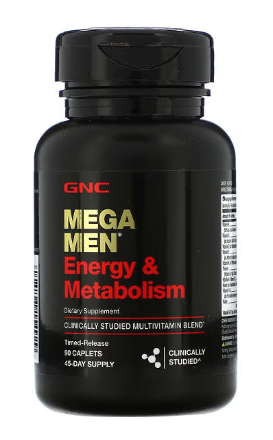GNC Mega Men Energy & Metabolism 90 caplets