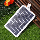 Сонячна панель портативна 160х95 USB 5В, фото 3