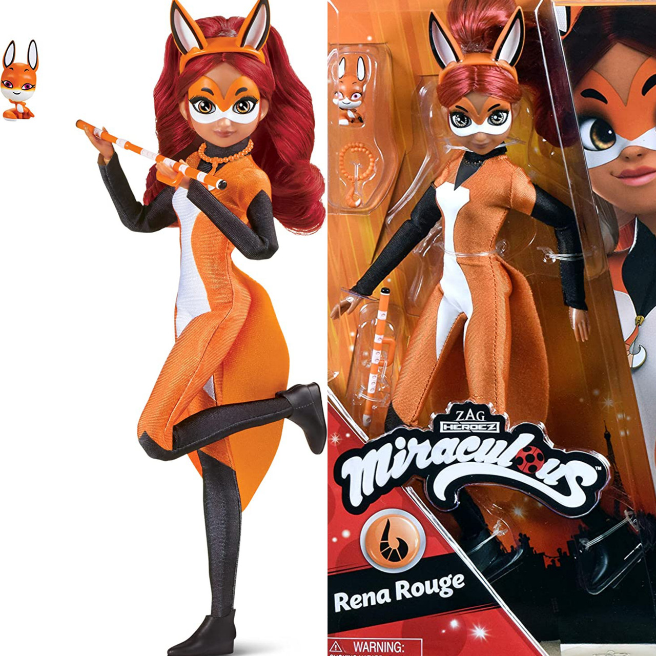 Лялька Леді Баг і Суперкіт Рена Руж 26 см Miraculous Rena Rouge Doll, Miraculous