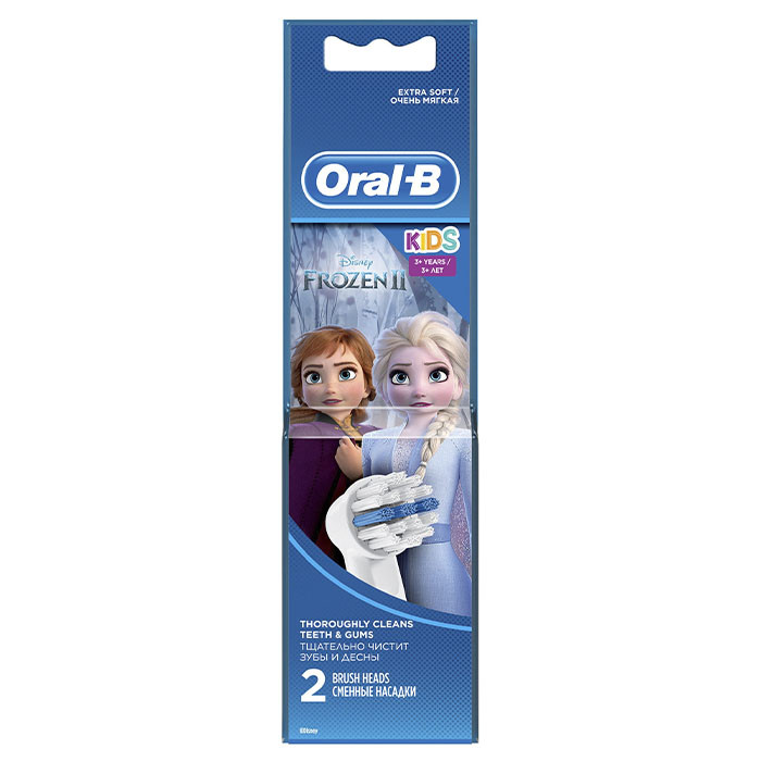 Насадки змінні до електричної зубної щітки Oral-B Frozen 2 шт