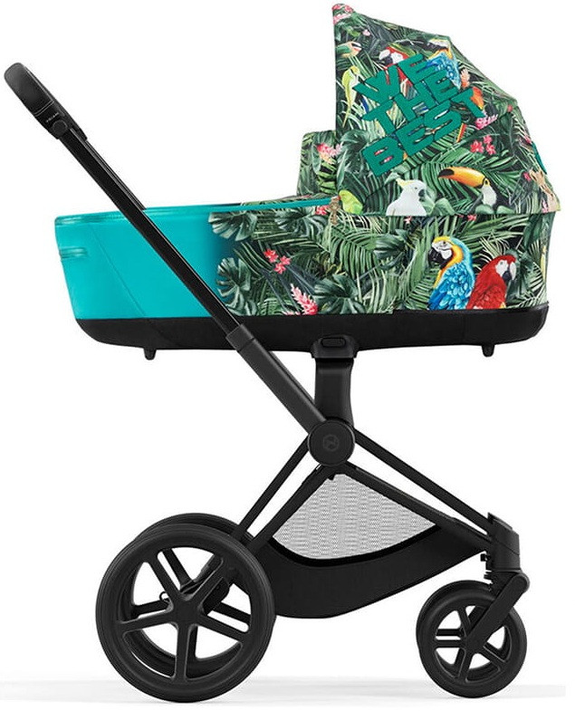 Коляска Cybex Priam 4.0 шасі Matt Black + люлька by DJ Khaled We The Best