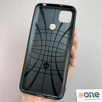 Чохол для Xiaomi Redmi 9C шкіряний щільний чохол на телефон сяомі редмі 9с чорний крокодил P0O, фото 3