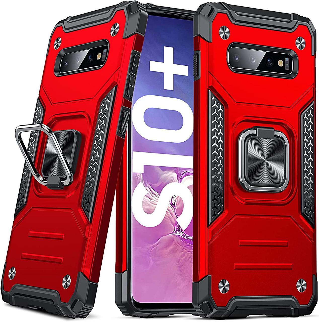 DASFOND Armor Case для Samsung Galaxy S10 Plus / S10 + Case Військовий протиударний чохол для телефону [Оновлено