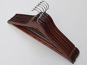 Плічка довжиною 44,5 см дерев'яні коричневого кольору , в упаковці 6 штук