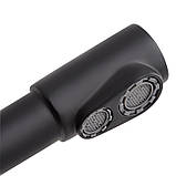 Змішувач для кухні Mixxus KUB-021 Чорний з виходом для питної води (MI5865), фото 4