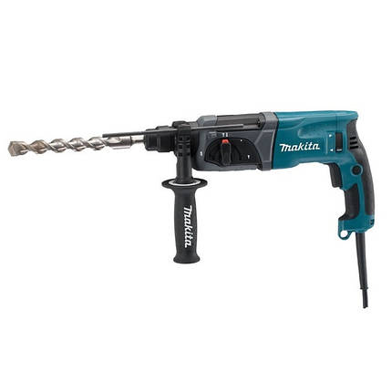 Професійний перфоратор Makita HR 2470: SDS-Plus, 780 Вт, 2.4 Дж, 4500уд./хв., кейс, фото 1