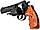 Револьвер Флобера Stalker 4.5" чорний (барабан сталь, пластик під дерево), фото 3