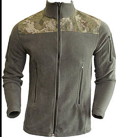 Флісова кофта тактична куртка Bicatex Tactical олива форма ВСУ M