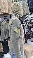 Флісова кофта тактична куртка Bicatex Tactical олива форма ВСУ M, фото 6